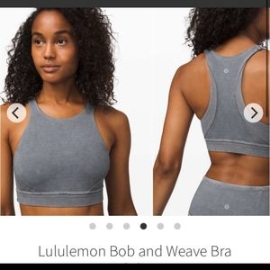 Lululemon Bob and Weave Bra Size 8